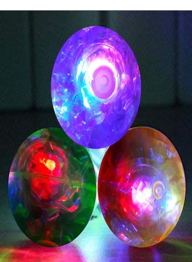 Munmoll Toys Set of 2 Flashing Ball Bouncing Anti-Stress Light LED 70MM Gift Fun Toys for Children Water Bounce Ball Fun Time Play Rubber Balls for Kids - Image 3